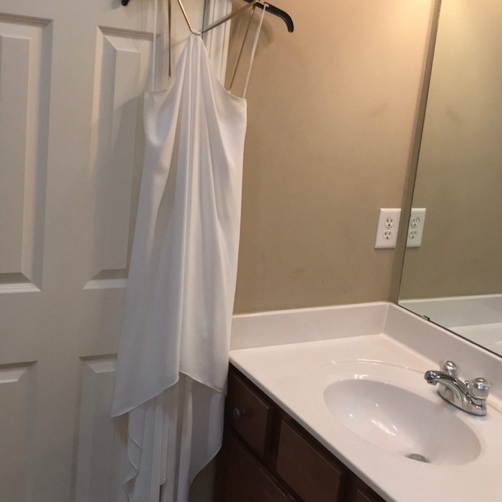 Express small White beach dress